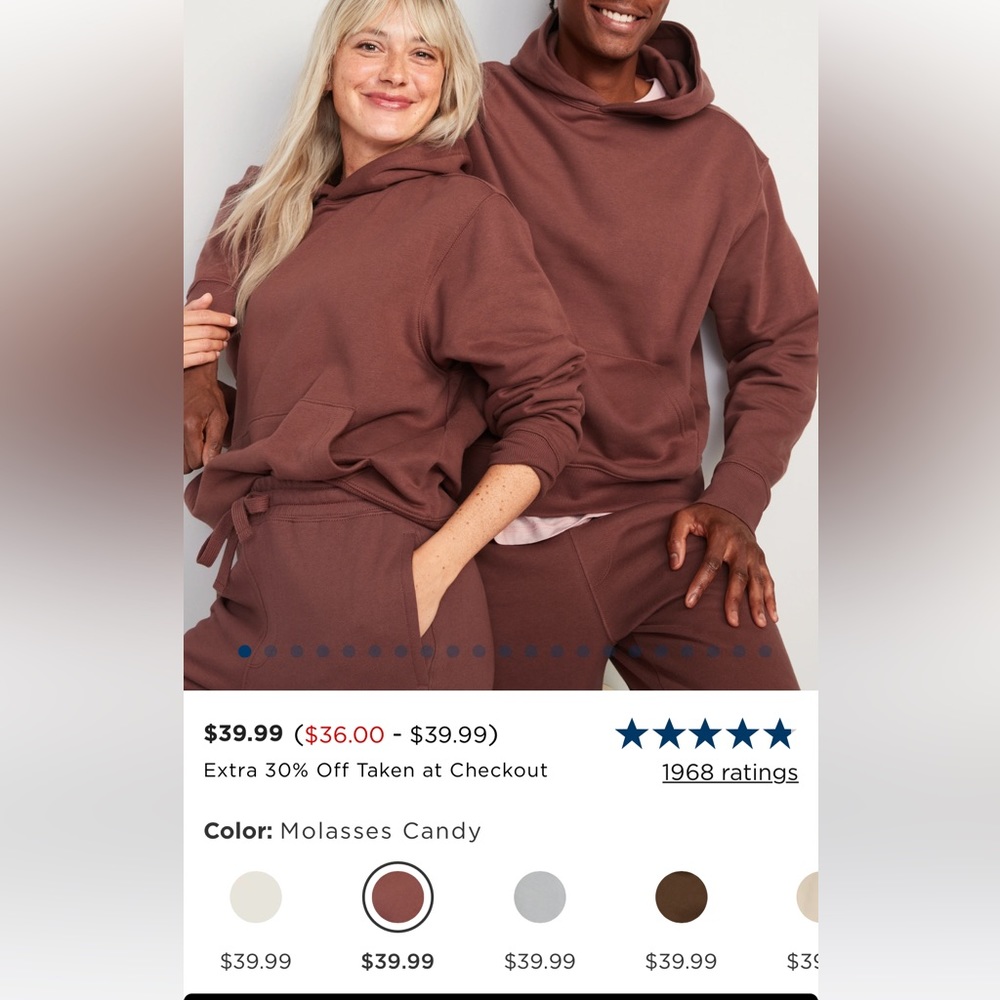 Old Navy Gender Neutral Hoodie Sweatshirt